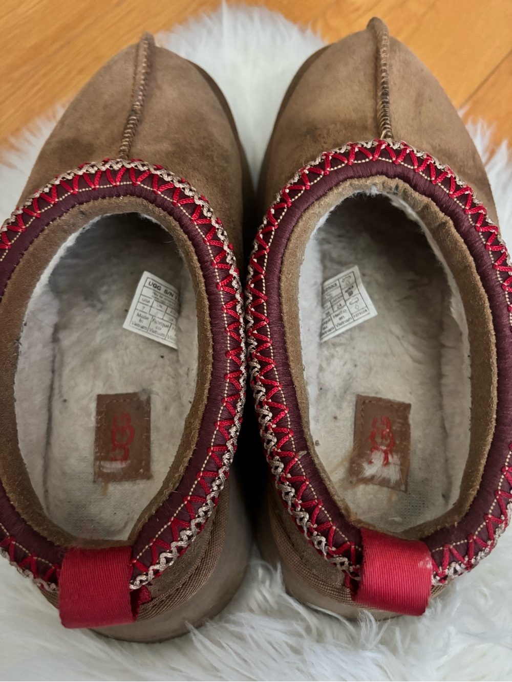 Ugg Tazz Slipper Chestnut Suede - Picture 6 of 9